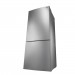 LG LBNC15221V 15 cu. ft. Bottom Freezer Refrigerator in Platinum Silver, Counter Depth